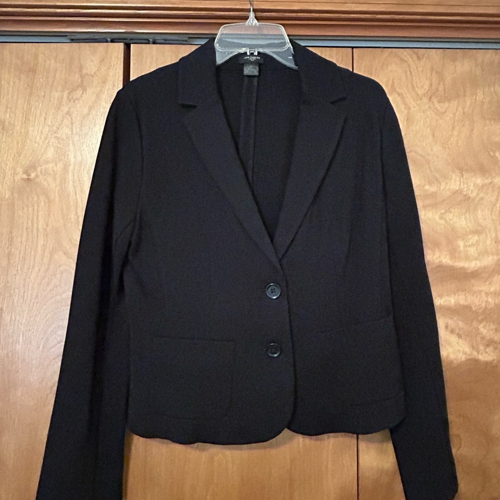 Ann Taylor Elegant Black Blazer